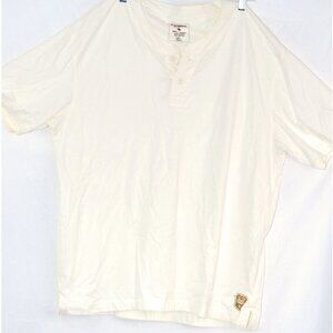 Ruff Hewn Well-Worn XXL Mens Shirt Light Yellow 100% Cotton GUC